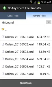 GoAnywhere File Transfer screenshot 0