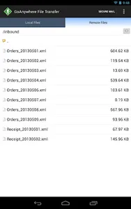 GoAnywhere File Transfer screenshot 3