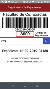 FACENA Expedientes screenshot 0