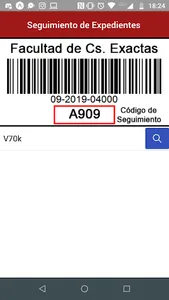 FACENA Expedientes screenshot 1