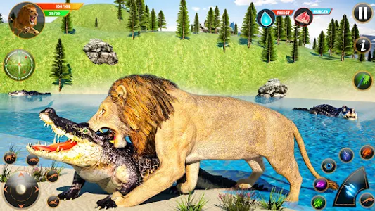 Lion Games Wild Lion Simulator screenshot 0