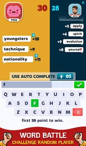 Word Battle - Word Wars Game screenshot 0