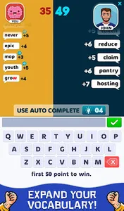 Word Battle - Word Wars Game screenshot 1