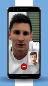 Messi is Calling - Video Call screenshot 6