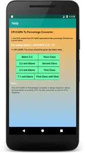 CGPA GTU screenshot 2