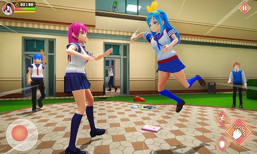 Virtual Anime High School Girl screenshot 2