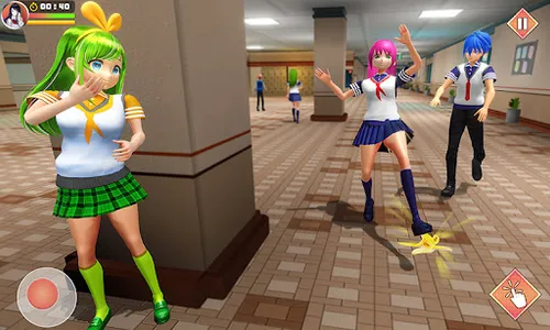 Virtual Anime High School Girl screenshot 4