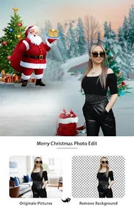 Christmas Photo Editor screenshot 0