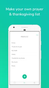 Prayminder screenshot 2