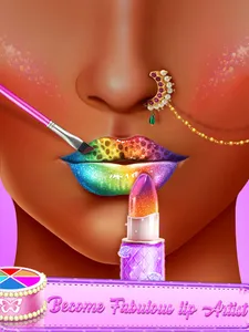 Lip Art -Lipstick Makeup Game screenshot 13