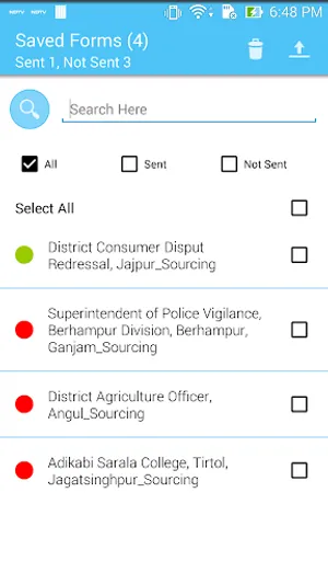 RTI MIS System screenshot 5