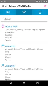 Liquid Telecom Wi-Fi Finder screenshot 1