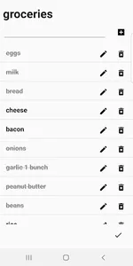 Simple List screenshot 1
