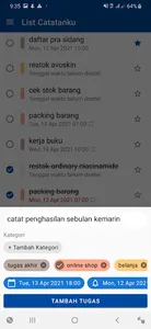 List Catatanku screenshot 0