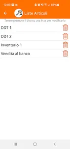 Liste Articoli screenshot 1