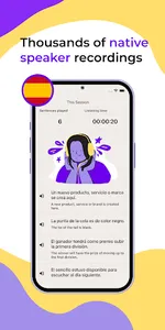 Improve Spanish listening screenshot 1