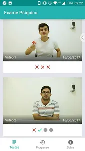 Exame Psíquico screenshot 0