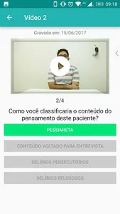Exame Psíquico screenshot 4