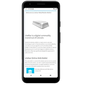 Litebar [LTB] Crytpo Wallet screenshot 0