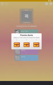 Crucigrama en español screenshot 15