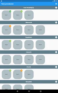 Polish Grammar Tests screenshot 8