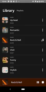 Mulor - Colorful Music Player screenshot 4