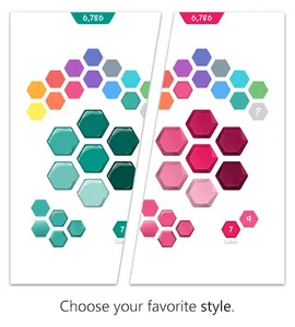 Hexagon Colors - Relaxing game screenshot 1