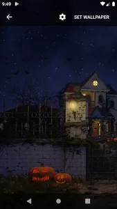 Scary House Weather LWP screenshot 1