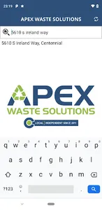 APEX WASTE SOLUTIONS screenshot 1
