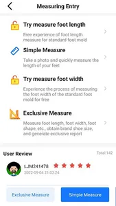 MFoot: Measure foot by phone screenshot 1