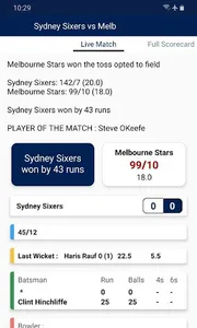 Live Cricline screenshot 1