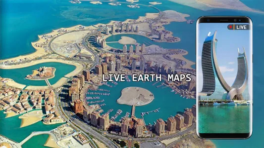 Live Earth Map-Street View Map screenshot 1