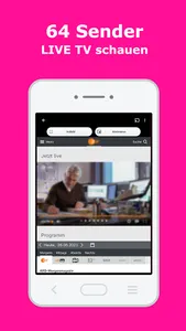 Live TV App Fernsehen screenshot 9