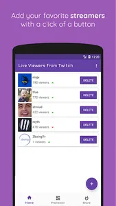 Live viewers for Twitch screenshot 0