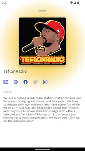 TeflonRadio screenshot 2