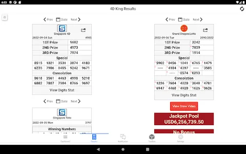 4D King Live 4D Results screenshot 15