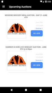 AD Auction Depot Inc. screenshot 1