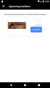 Chescu Auctions screenshot 1