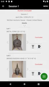 McClain Auctions Hawaii screenshot 0