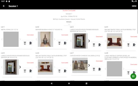 McClain Auctions Hawaii screenshot 11