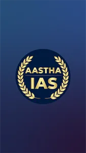 Aastha IAS – सफलता का आधार आस् screenshot 0