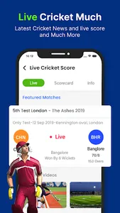 Live Cricket Scores- Live Line screenshot 2