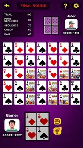 Chatai Teen patti offline card screenshot 1