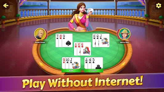 Hazari -1000 points card game screenshot 1