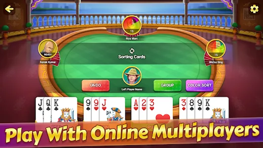 Hazari -1000 points card game screenshot 2