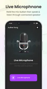 Live Microphone - Mic Announce screenshot 0