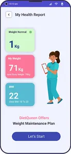 DIETQUEEN - Weight Loss App screenshot 6
