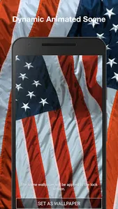 American Flag Live Wallpaper screenshot 1