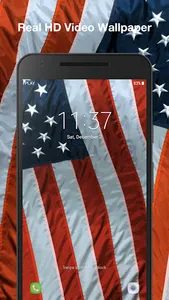 American Flag Live Wallpaper screenshot 2