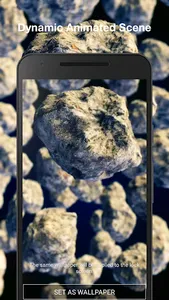 Asteroids Live Wallpaper screenshot 1